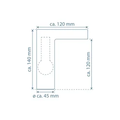 LED-Waschtischarmatur „Orinoco“ chrom^Schütte Sale