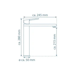 Spültischarmatur „Armatur Vita“ chrom Easy-Clean*Schütte Discount