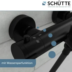 Wannenfüllarmatur „London“ Schwarz matt^Schütte