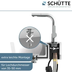 Waschtischarmatur „London“ chrom*Schütte Sale