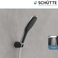 Überkopfbrause-Set Madagaskar schwarz^Schütte Best