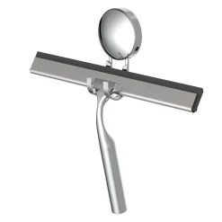 Duschabzieher Chrom zum Kleben oder Schrauben^Schütte New