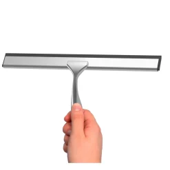 Duschabzieher Chrom zum Kleben oder Schrauben^Schütte New