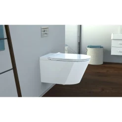 Dusch-WC-Set Cesari spülrandloser Bidet Toilettensitz*Schütte Sale