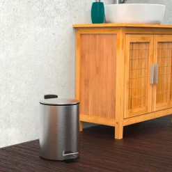 Kosmetik-Treteimer Edelstahl ca 3 l mit Absenkautomatik^Schütte Hot