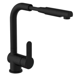 Niederdruck-Spültischarmatur London schwarz matt*Schütte Best