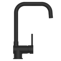 Niederdruck-Spültischarmatur Futura schwarz matt^Schütte