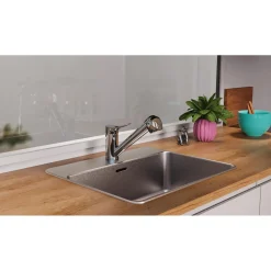 Niederdruck-Spültischarmatur Verona chrom*Schütte