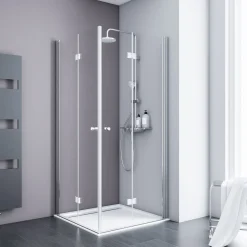 Schulte Drehfalttür Alexa Style 2.0 Eckeinstieg