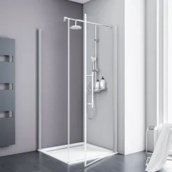 Drehtür inkl Seitenwand Alexa Style 2.0 90 x 192 x 90 cm*Schulte Outlet