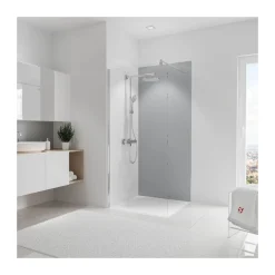 Schulte Duschrückwand DecoDesign 210 x 90 cm hellgrau