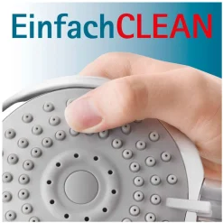 Duschsystem DuschMaster Rain Edelstahloptik Rund*Schulte Clearance