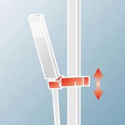 Duschsystem DuschMaster Rain Edelstahloptik Rund*Schulte Clearance