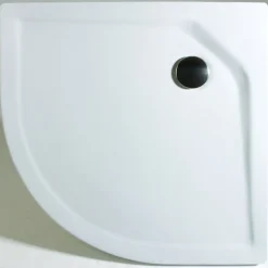 Schulte Duschwanne Rund extra flach 800 x 800 mm