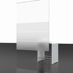 Eckdusche mit Drehtür Alexa Style 2.0 Alu Natur ESG fixil 90 x 90 cm*Schulte Sale