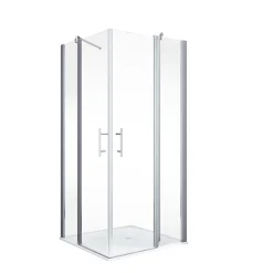 Schulte Eckeinstieg Alexa Style 2.0 inkl Duschwanne 90 x 90 cm