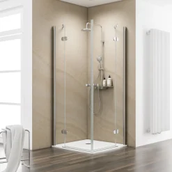 Eckeinstieg Master Class inkl Duschwanne 90 x 90 cm*Schulte Outlet