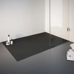 Express Plus Duschwa Mineralg Steinstr Rechteck -Plan 1400 x 800 anthraz.*Schulte Sale