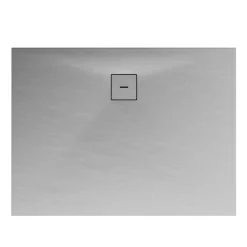 Schulte Express Plus Duschwa Mineralg Steinstr Rechteck -Plan 1200 x 750 grau