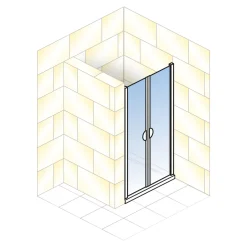 ExpressPlus Sunny Pendeltür in Nische^Schulte