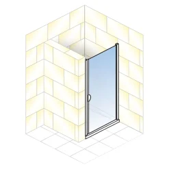 ExpressPlus Sunny Drehtür in Nische*Schulte Outlet