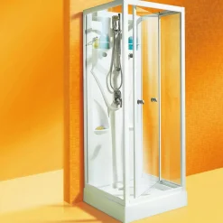 Schulte Komplettduschkabine Juist 2100 x 800 x 800 mm weiß