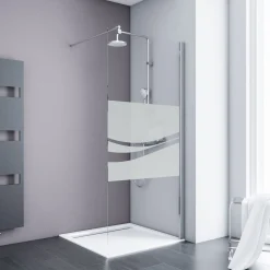 Schulte Walk In Alexa Style 2,0 190 x 100 cm chrom Liane