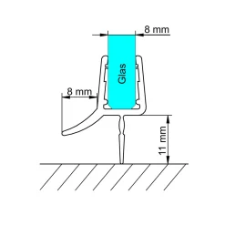 Schulte Wasserabweisprofil Davita