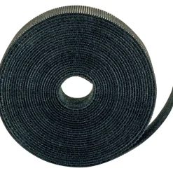 Klettband-Rolle 3 m schwarz*Schwaiger Discount