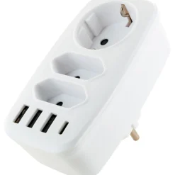 Multiadapter mit USB C^Schwaiger Hot