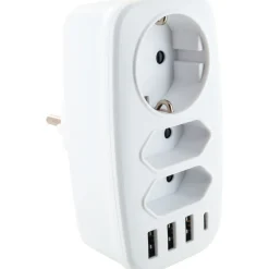 Multiadapter mit USB C^Schwaiger Hot