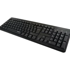 PC Tastatur kabellos schwarz^Schwaiger Discount