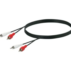 A-Cinch-Audio-Anschlusskabel 1,5m schwarz*Schwaiger Discount