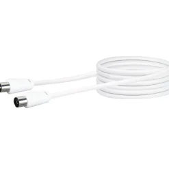 Schwaiger Antennen Anschlusskabel weiß 5 m