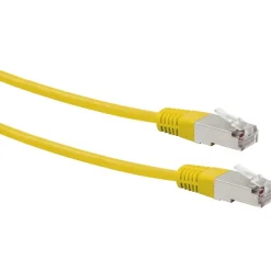 Schwaiger CAT5e-Netzwerkkabel gelb 2 m