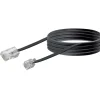 Modem-Anschlusskabel 3m schwarz^Schwaiger Discount