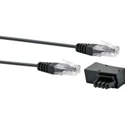 Steckeradapter TAE/DSL mit Modemkabel 6m^Schwaiger Best