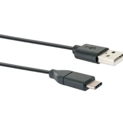 USB-3.1-Adapterkabel 3.1C-/2A-Stecker 1m schwarz^Schwaiger Sale