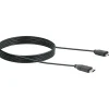 USB-3.1-Adapterkabel 3.1C-Stecker/2.0 Micro 1m schwarz*Schwaiger