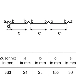 SDF Dach- und Fassadenblech 118 x 58,5 x 2 cm