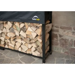 Kaminholzregal Traglast 2.000 kg Inkl. Abdeckung 36,3x238,3x118,9cm^ShelterLogic Sale