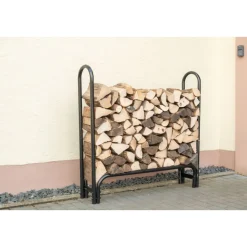Kaminholzregal Traglast 500 kg Inkl. Abdeckung 25x126x118cm*ShelterLogic Discount