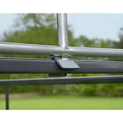 ShelterLogic Weidezelt Überdachung 13,7 m² 370x370x170cm Grün