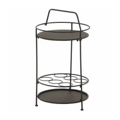 Beistelltisch Siero 42 x 74 cm schwarz^Siena Garden Clearance