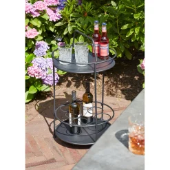 Beistelltisch Siero 42 x 74 cm schwarz^Siena Garden Clearance