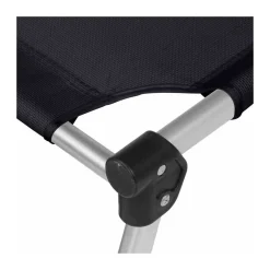 Dreibeinliege Klappliege Danzig grau 130 kg^Siena Garden Clearance