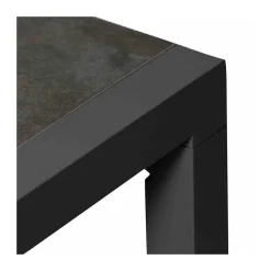 Loungetisch Belia 120 x 70 x 43,5 cm matt anthrazit/anthrazit*Siena Garden Online