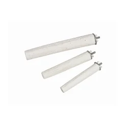 Sitzstange Mineral Stones weiß 12,5 cm 95 g