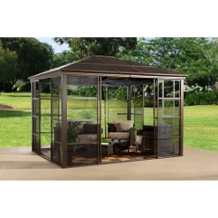 Pavillon Castel 1012 297,09x362,09x282,56cm Bronze^Sojag Outlet
