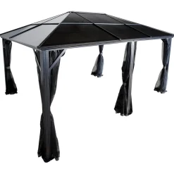 Pavillon Meridien 1216 inkl. Moskitonetz 365x485x270cm Anthrazit*Sojag Clearance